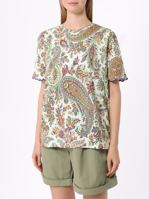 Футболка хлопковая ETRO