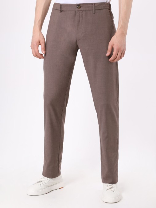 Брюки Regular Fit шерстяные CANALI
