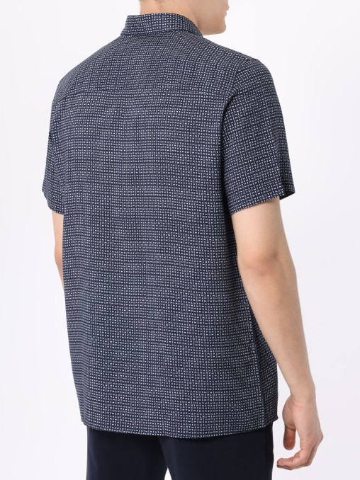 Рубашка Regular Fit из вискозы CANALI