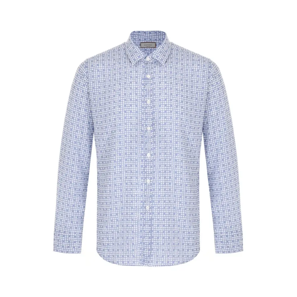 Рубашка Slim Fit из вискозы
