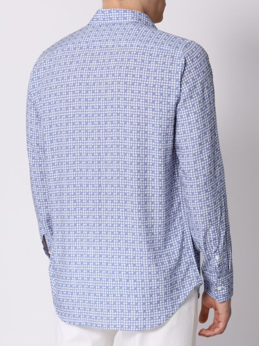 Рубашка Slim Fit из вискозы CANALI