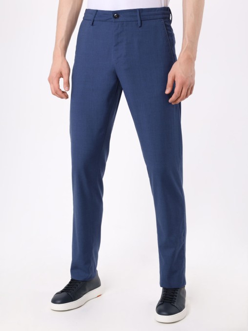 Брюки Regular Fit шерстяные CANALI