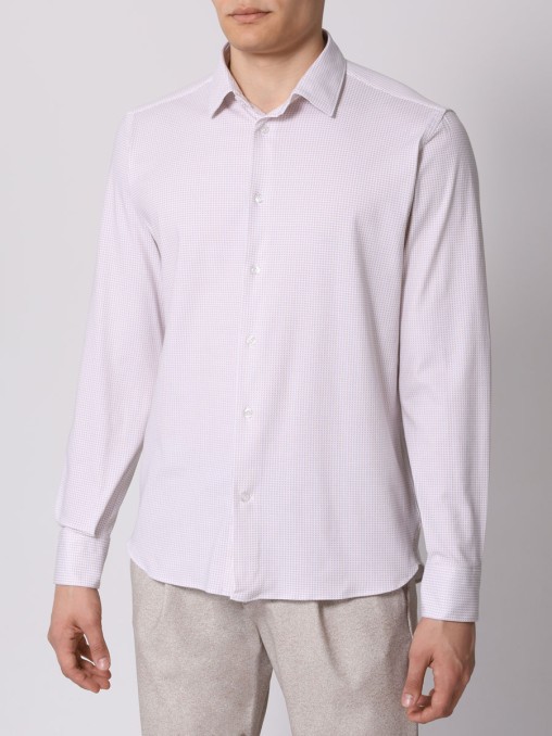 Рубашка Slim Fit хлопковая FRADI
