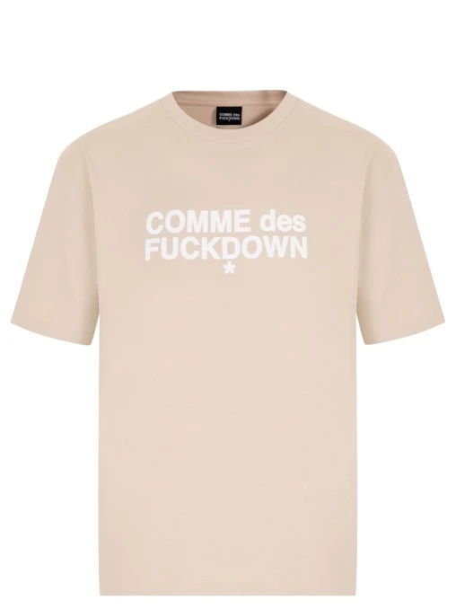 Футболка хлопковая COMME DES FUCKDOWN