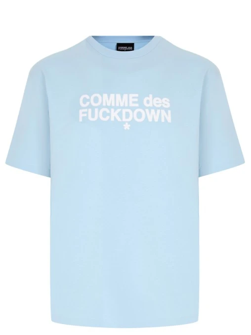 Футболка хлопковая COMME DES FUCKDOWN