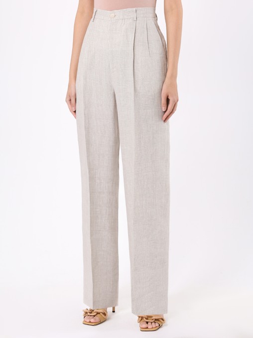 Брюки льняные FORTE DEI MARMI COUTURE
