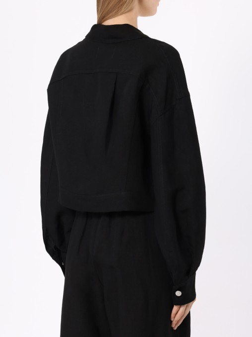 Куртка из вискозы и льна FORTE DEI MARMI COUTURE