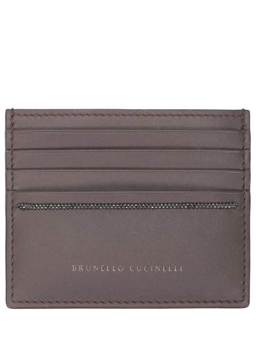 Кардхолдер кожаный BRUNELLO CUCINELLI