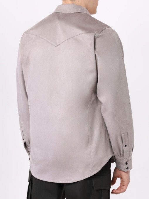 Рубашка Relaxed Fit велюровая ZMANI