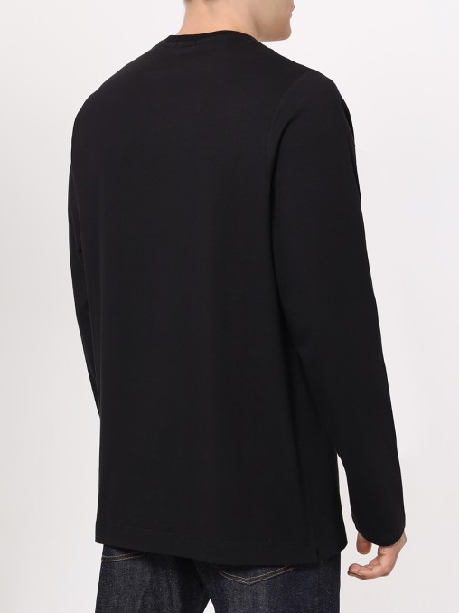 Лонгслив Relaxed Fit хлопковый ZMANI