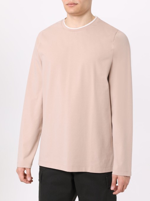 Лонгслив Relaxed Fit хлопковый ZMANI