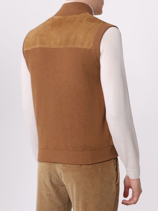 Жилет замшевый FIORONI CASHMERE