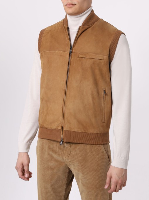 Жилет замшевый FIORONI CASHMERE