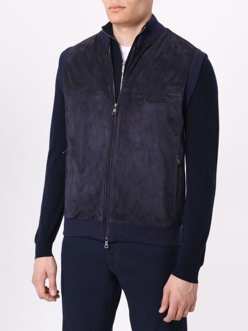 Жилет замшевый FIORONI CASHMERE