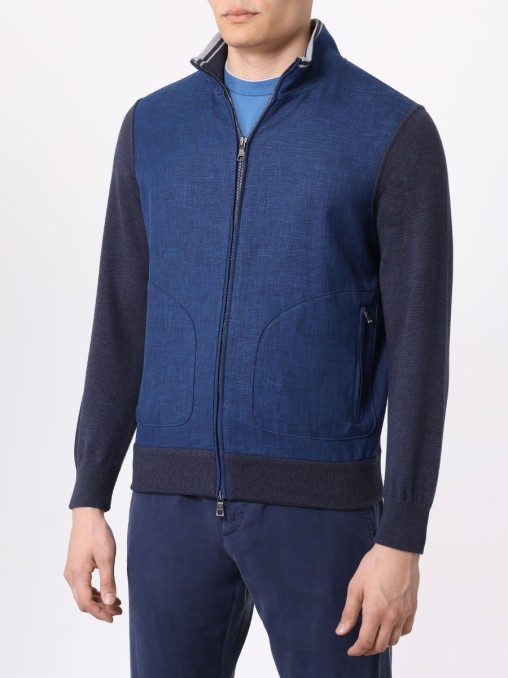 Кардиган на молнии FIORONI CASHMERE