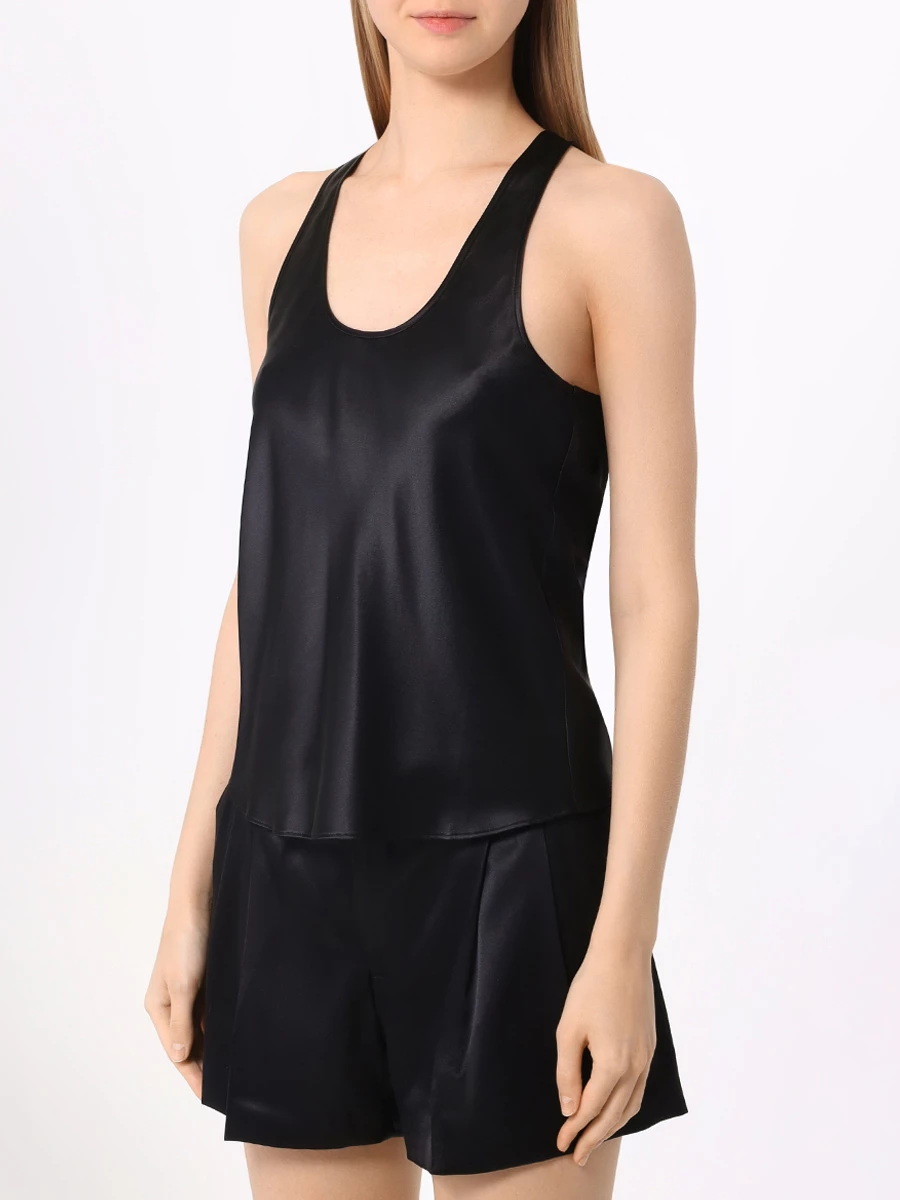 Топ шелковый