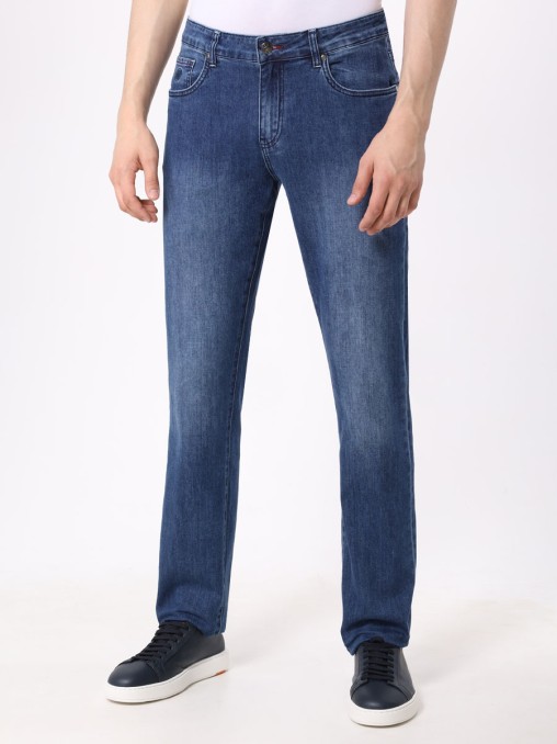 Джинсы Regular Fit хлопковые CUDGI