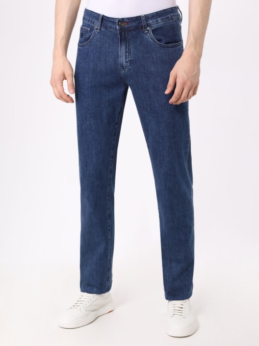 Джинсы Regular Fit хлопковые CUDGI