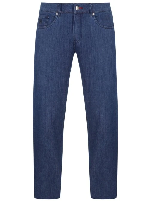 Джинсы Regular Fit хлопковые CUDGI
