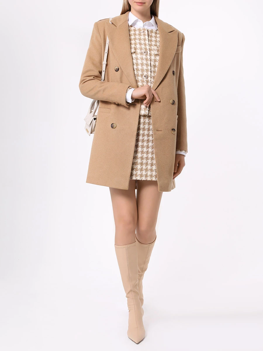 Пальто из шерсти и кашемира Laurent