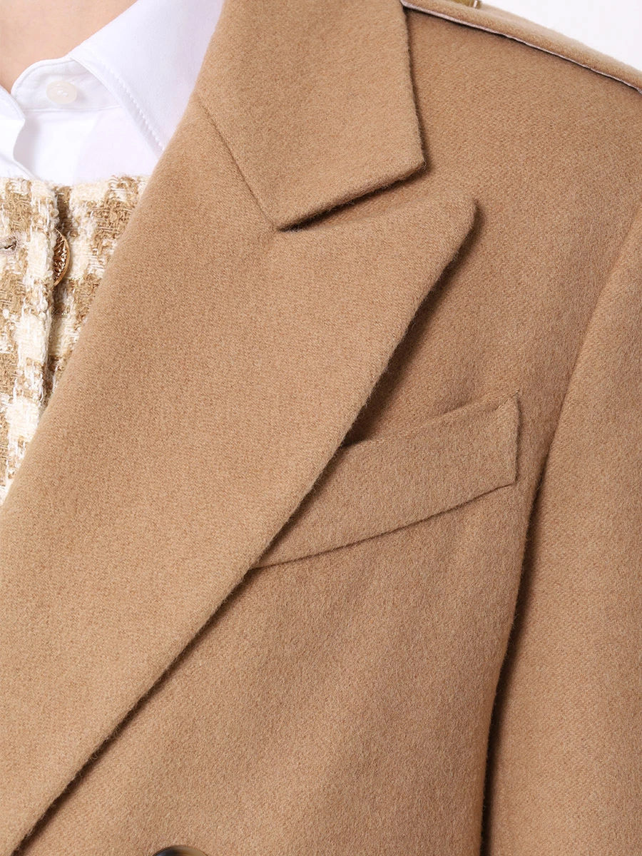 Пальто из шерсти и кашемира Laurent