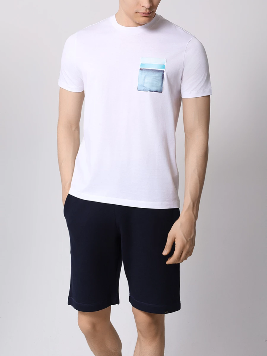 Футболка хлопковая с принтом