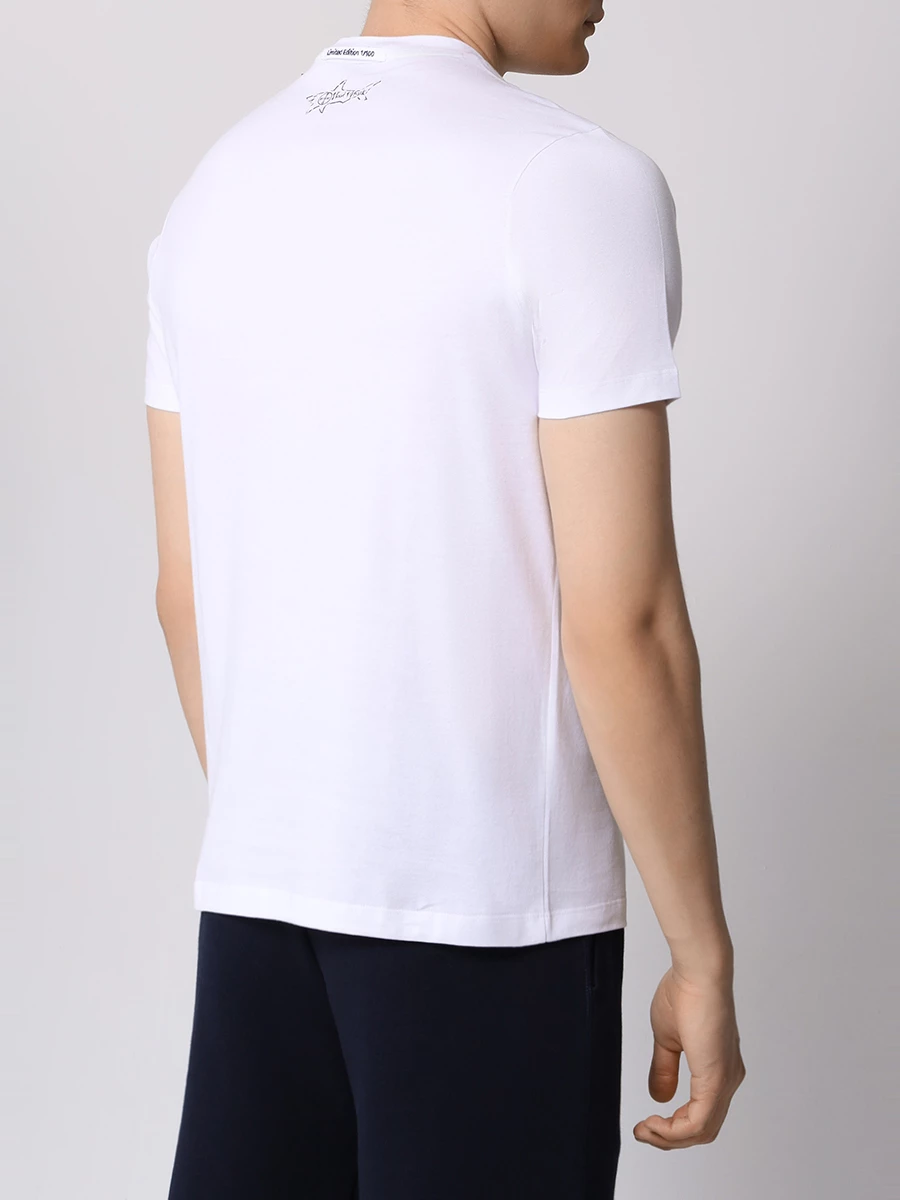 Футболка хлопковая с принтом