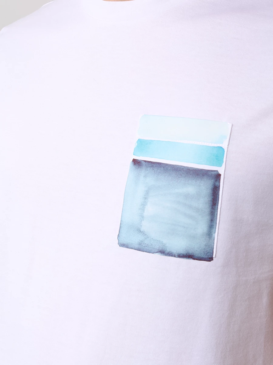 Футболка хлопковая с принтом