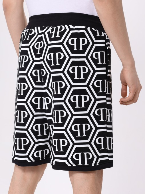 Шорты хлопковые PHILIPP PLEIN