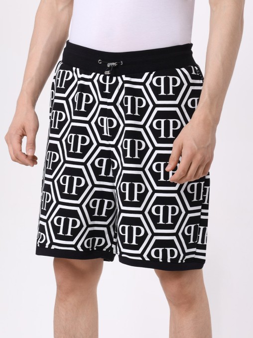 Шорты хлопковые PHILIPP PLEIN