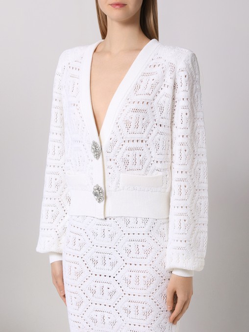 Кардиган шерстяной PHILIPP PLEIN