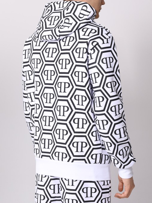 Худи хлопковое PHILIPP PLEIN