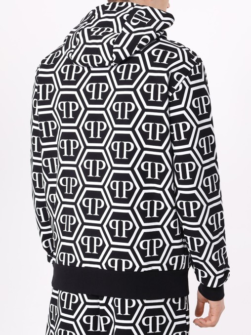 Худи хлопковое PHILIPP PLEIN