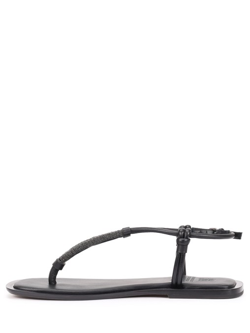 Сандалии кожаные BRUNELLO CUCINELLI