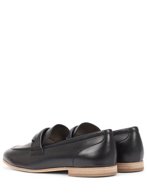 Лоферы кожаные BRUNELLO CUCINELLI