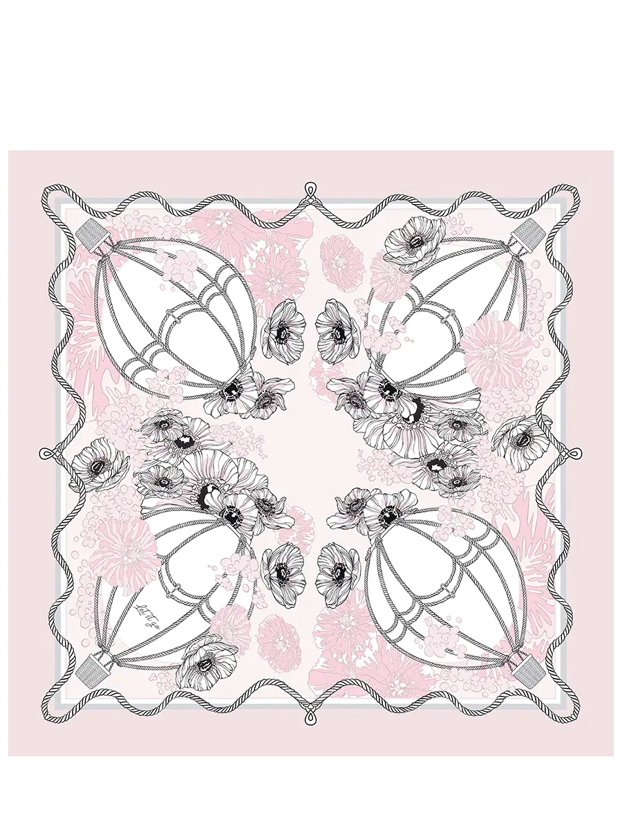 Платок шелковый