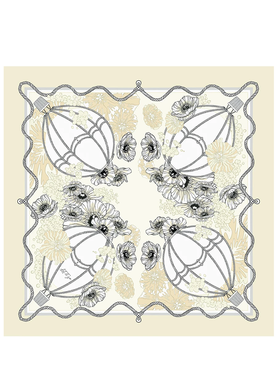 Платок шелковый