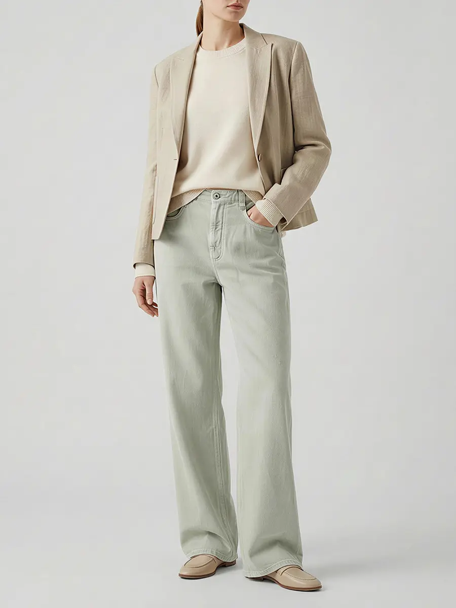 Джинсы хлопковые