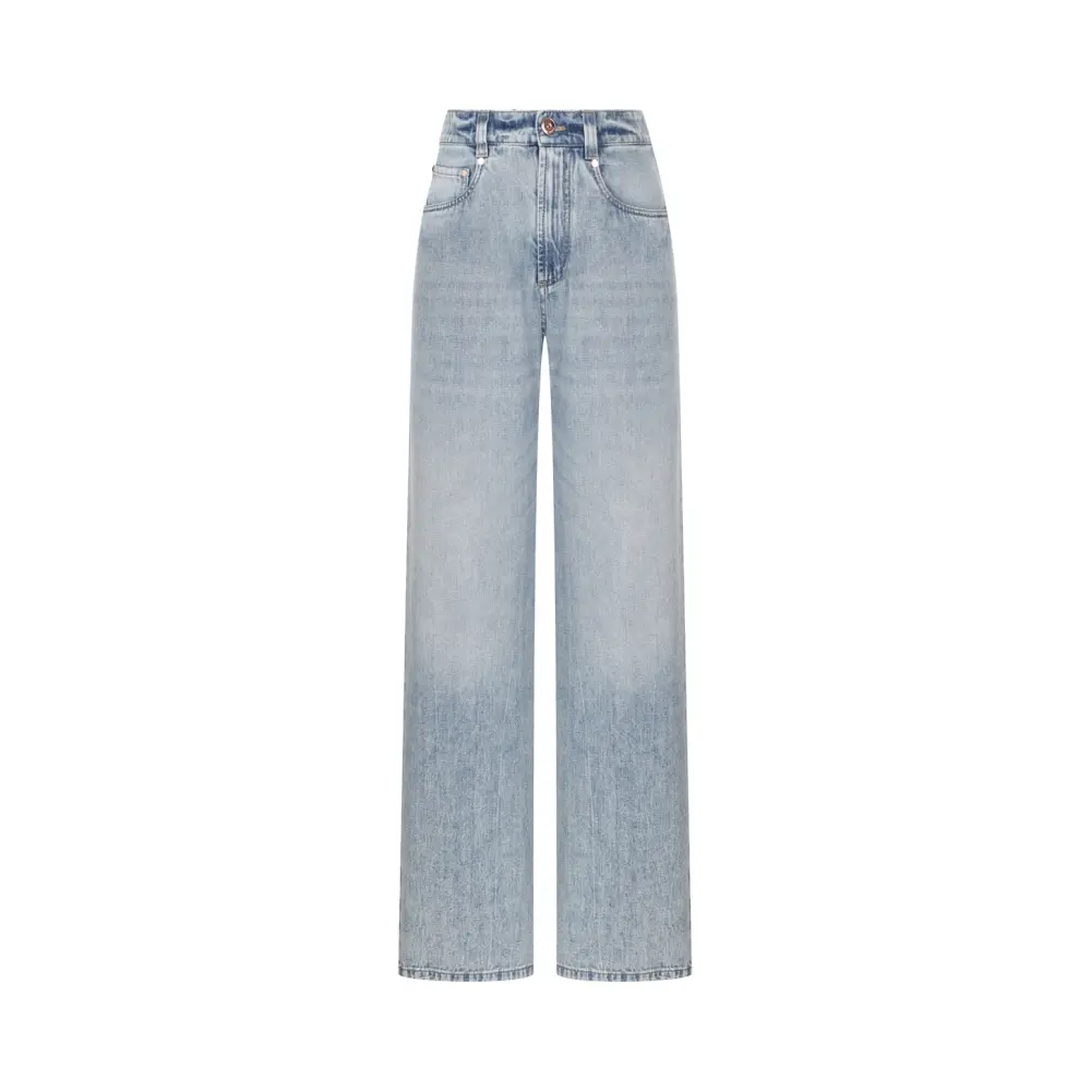 Джинсы Relaxed Fit хлопковые