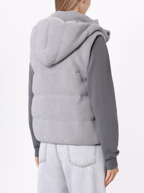 Жилет стеганый BRUNELLO CUCINELLI