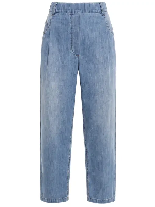 Джинсы хлопковые BRUNELLO CUCINELLI