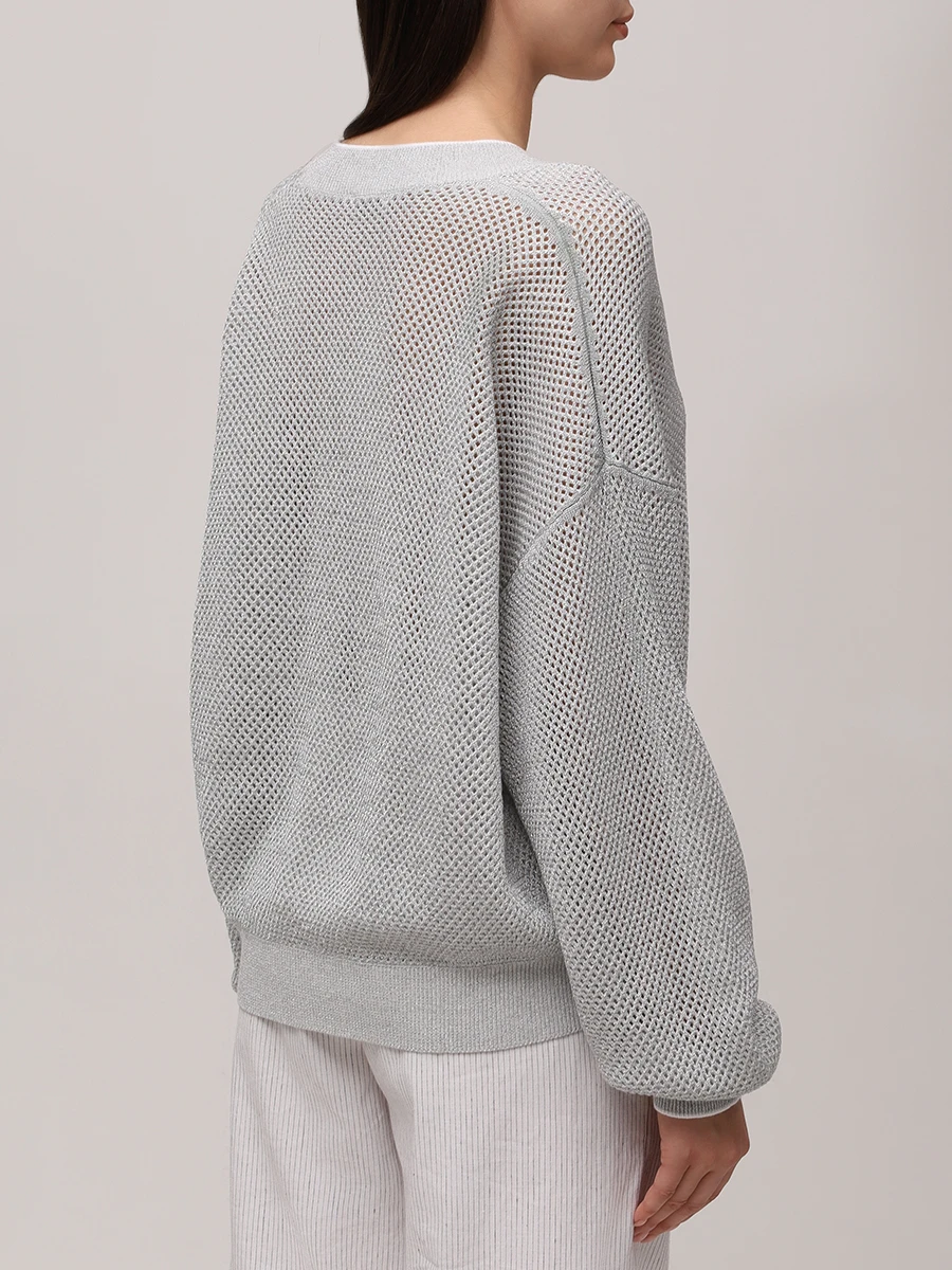 Пуловер хлопковый