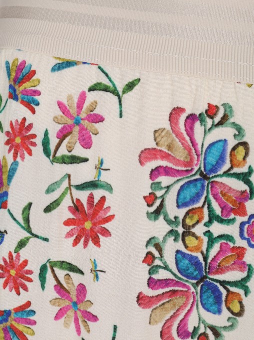 Брюки из вискозы ELENA MIRO