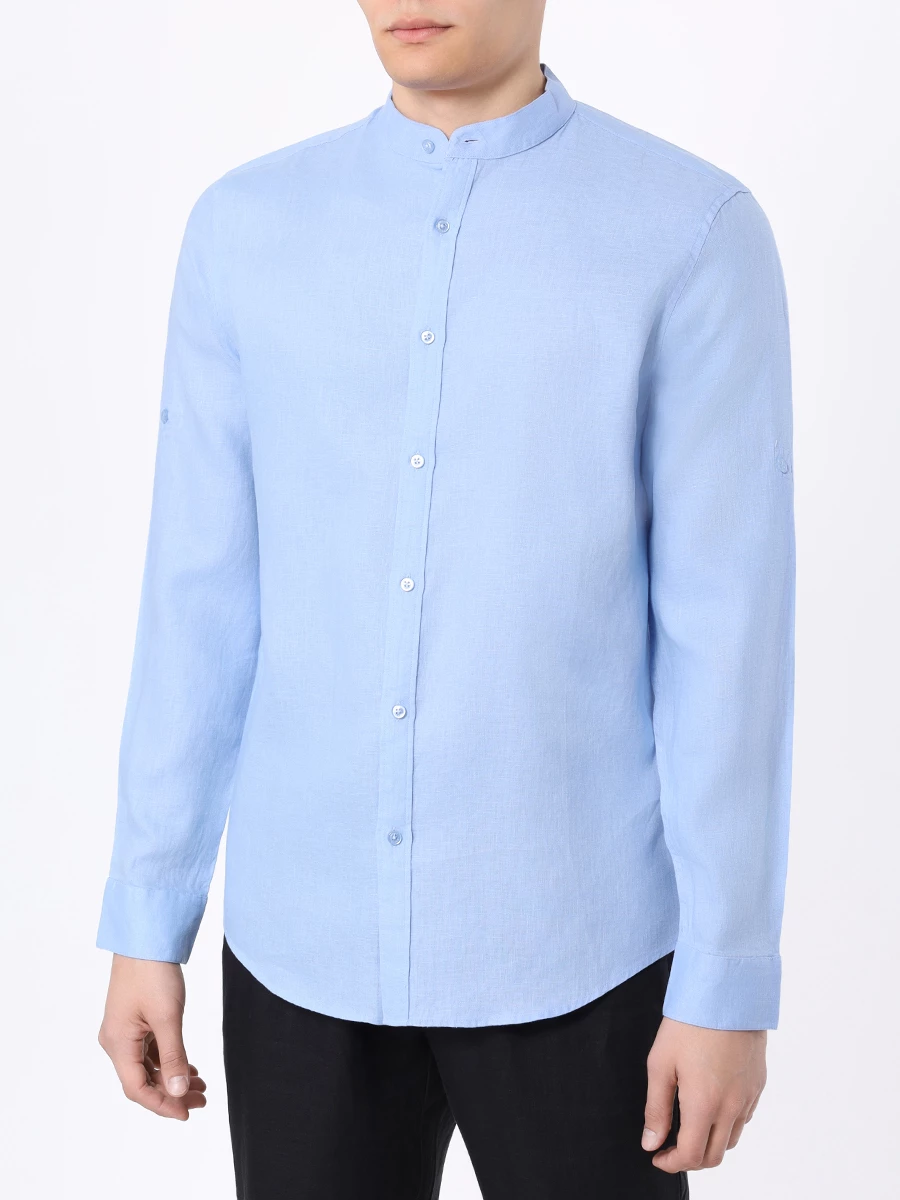 Рубашка Regular Fit льняная