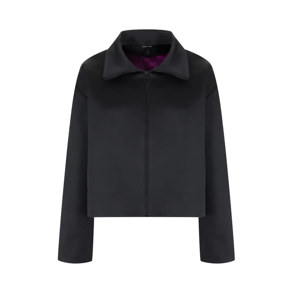 Куртка однотонная Silk