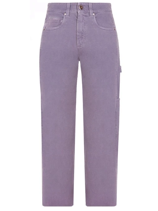 Джинсы хлопковые BRUNELLO CUCINELLI