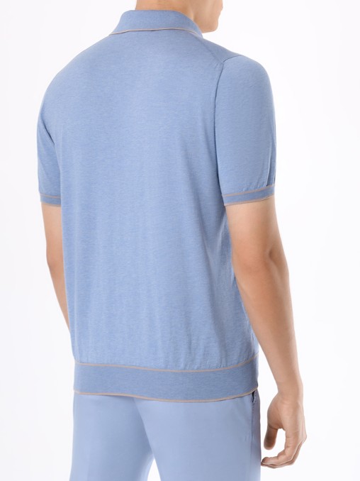 Поло хлопковое FIORONI CASHMERE