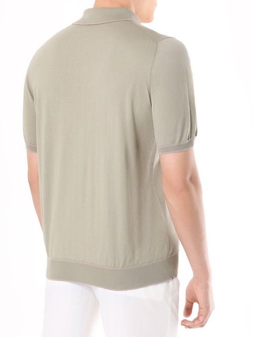 Поло хлопковое FIORONI CASHMERE