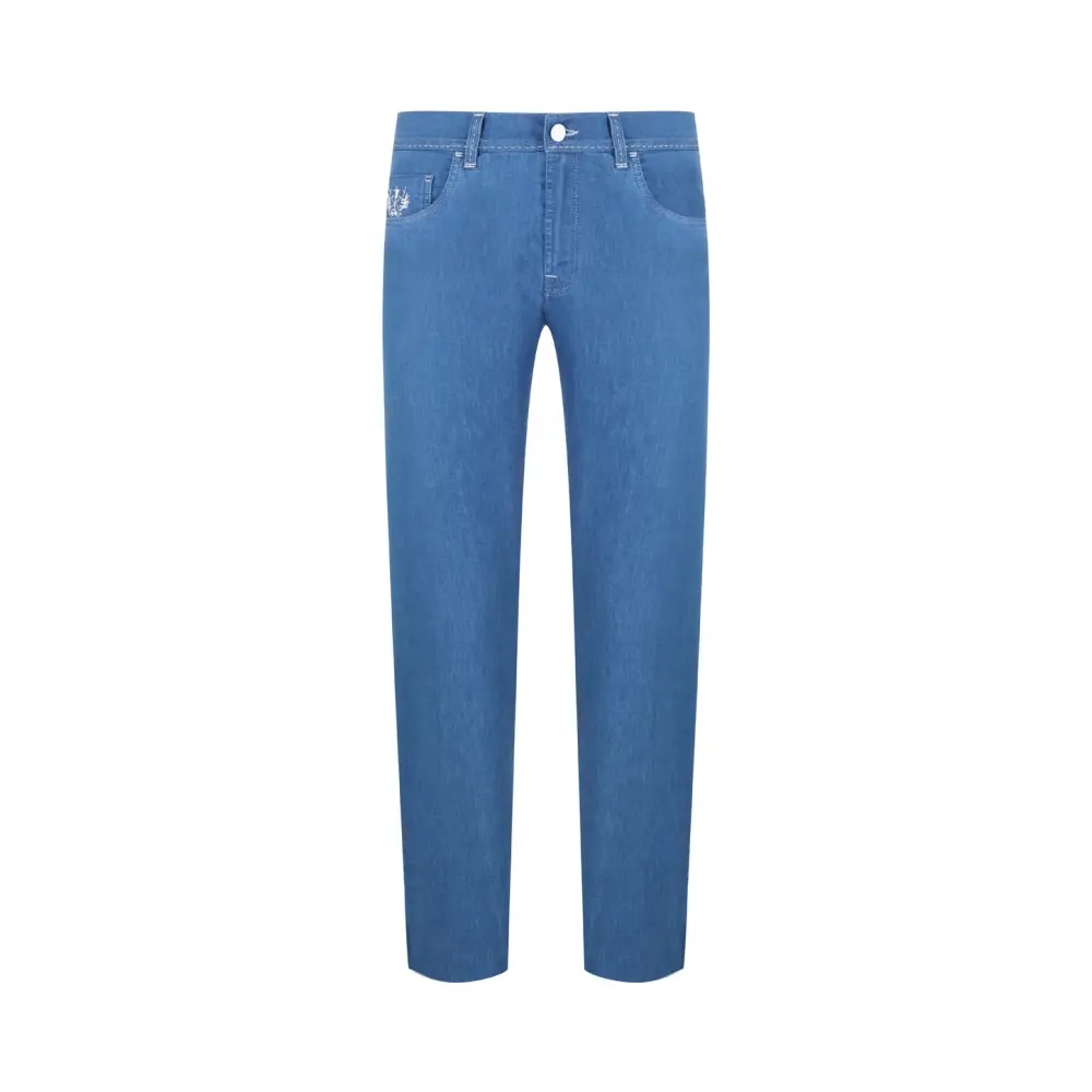 Джинсы Slim Fit хлопковые