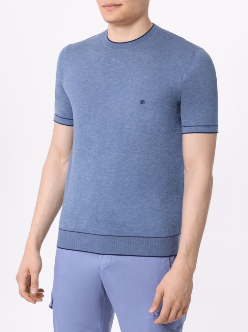 Футболка хлопковая BERTOLO LUXURY MENSWEAR